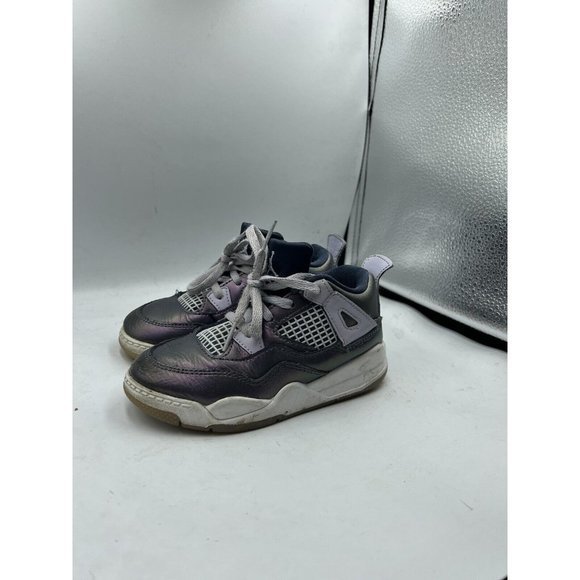 Nike Air Jordan 4 Retro SE GS Size 10C Monsoon Blue Armory IV OG BQ9041-400 - Picture 2 of 7